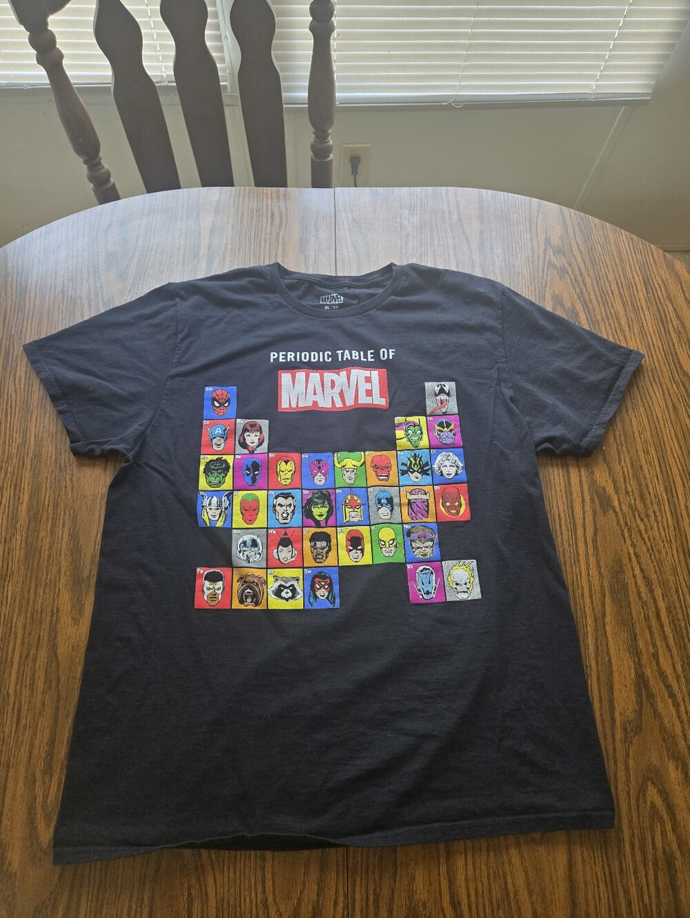 Marvel Periodic Table Of Marvel Tshirt